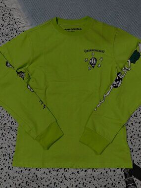 Chrome Hearts Cartoon Long-Sleeve T-Shirt